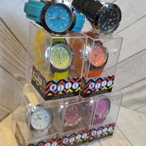 Wets | Accessories | Nwt Wets Rubbermetal Watches Set Of 7 In Fun ...
